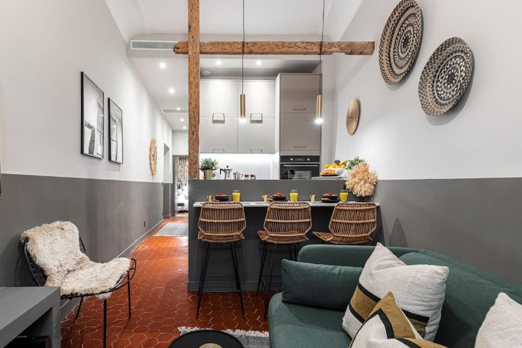 La Croix - Old Town Modern Apartment - 2 Bedrooms Nizza Exterior foto