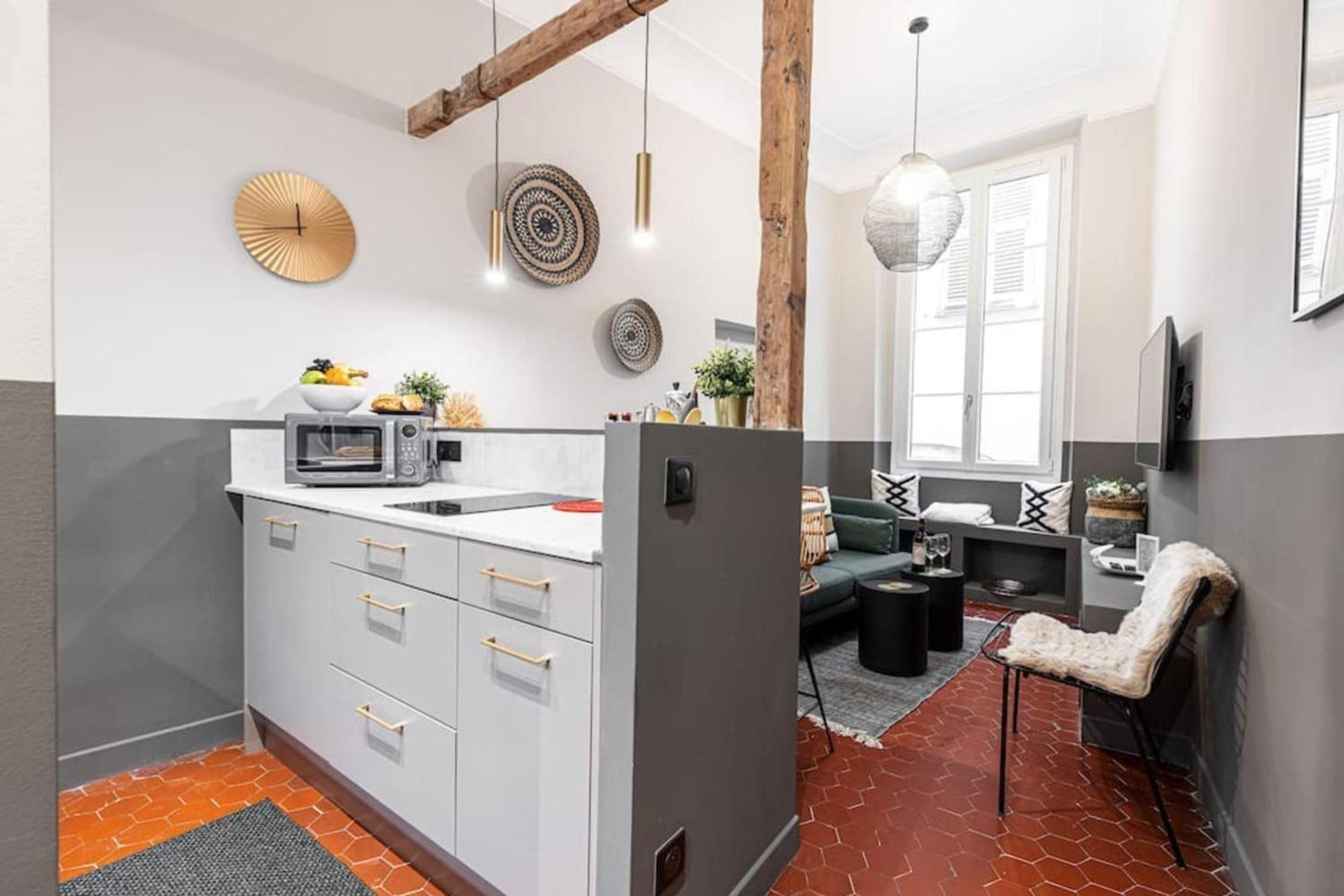 La Croix - Old Town Modern Apartment - 2 Bedrooms Nizza Exterior foto